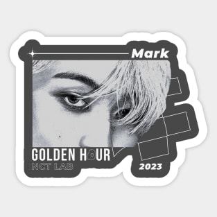 Mark Golden Hour Sticker